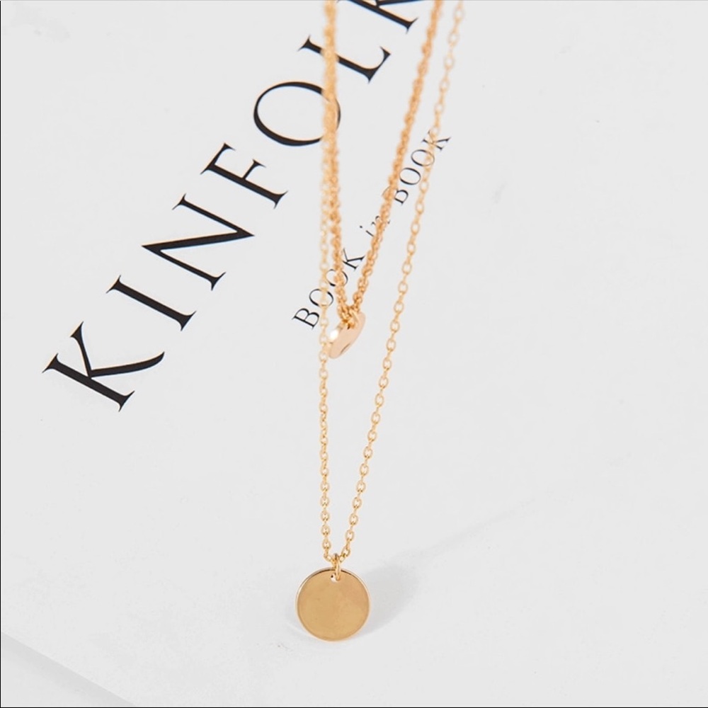 💕 dainty two layer necklace 💕 - Picture 6 of 6